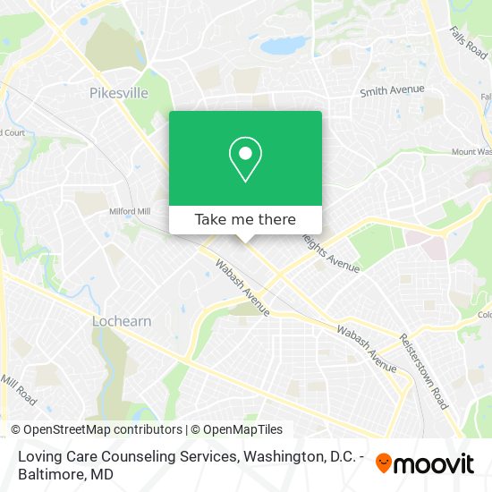 Mapa de Loving Care Counseling Services