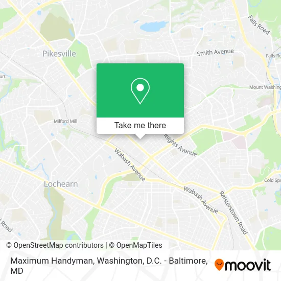 Maximum Handyman map