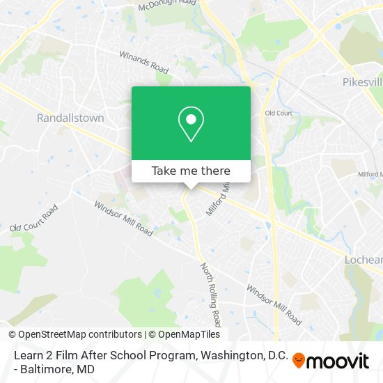 Learn 2 Film After School Program map