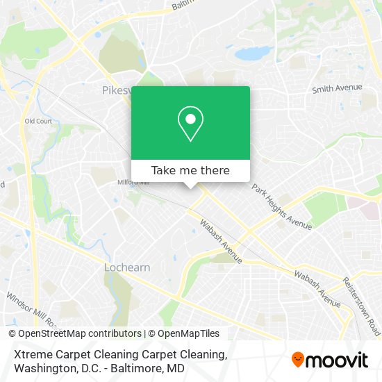 Mapa de Xtreme Carpet Cleaning Carpet Cleaning