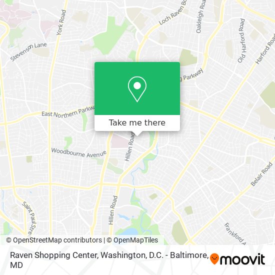 Raven Shopping Center map