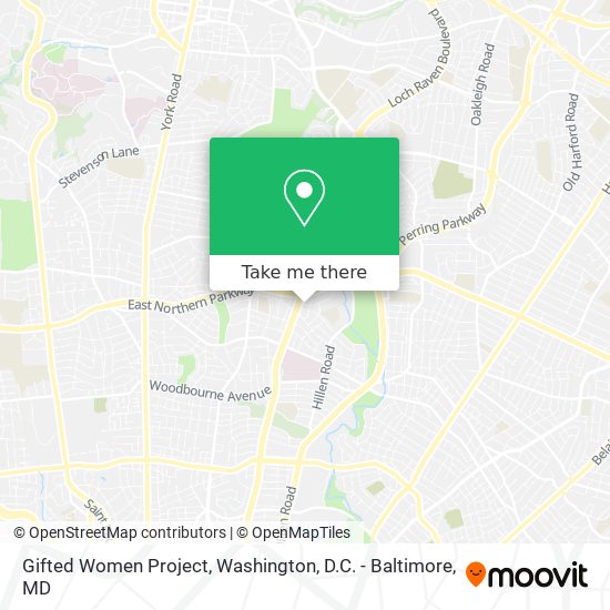 Gifted Women Project map