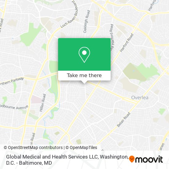 Global Medical and Health Services LLC map