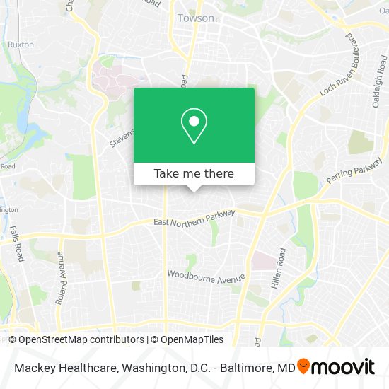 Mackey Healthcare map