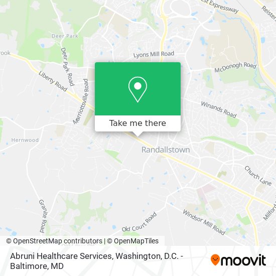 Abruni Healthcare Services map