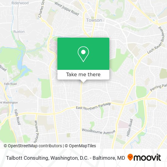 Talbott Consulting map