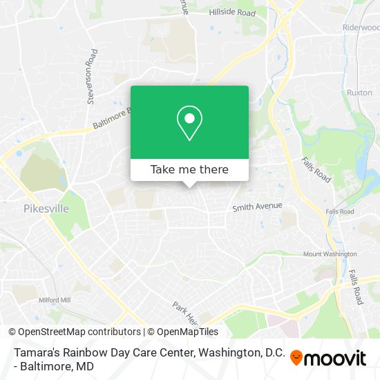 Tamara's Rainbow Day Care Center map