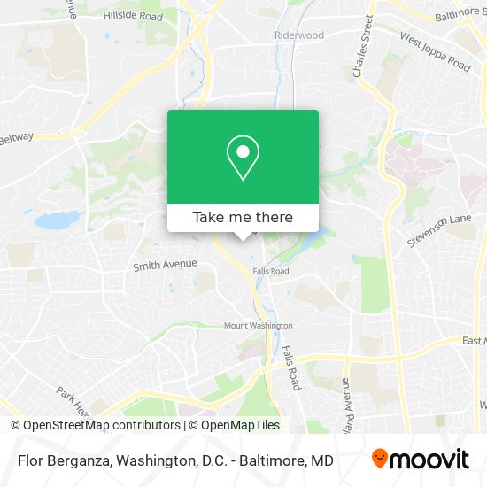 Flor Berganza map