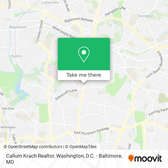 Callum Krach Realtor map