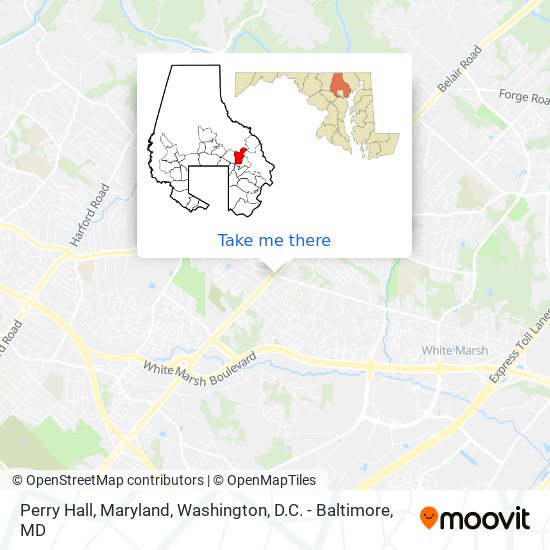 Perry Hall, Maryland map