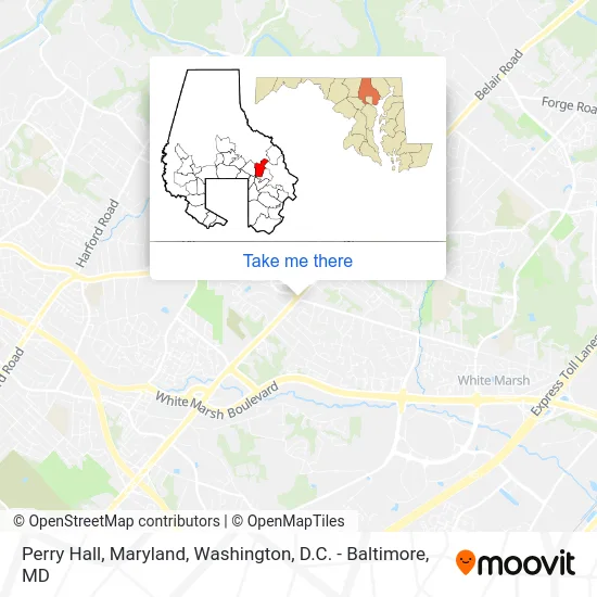 Perry Hall, Maryland map