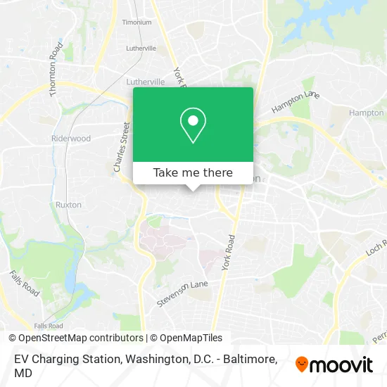 EV Charging Station map