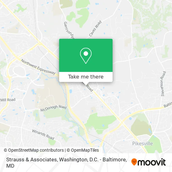 Strauss & Associates map