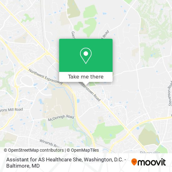 Assistant for AS Healthcare She map