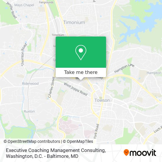 Mapa de Executive Coaching Management Consulting