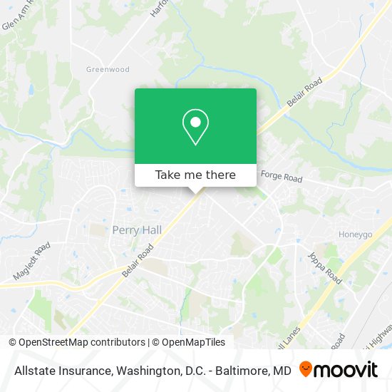 Allstate Insurance map