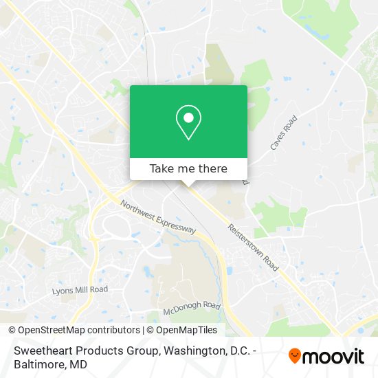 Sweetheart Products Group map