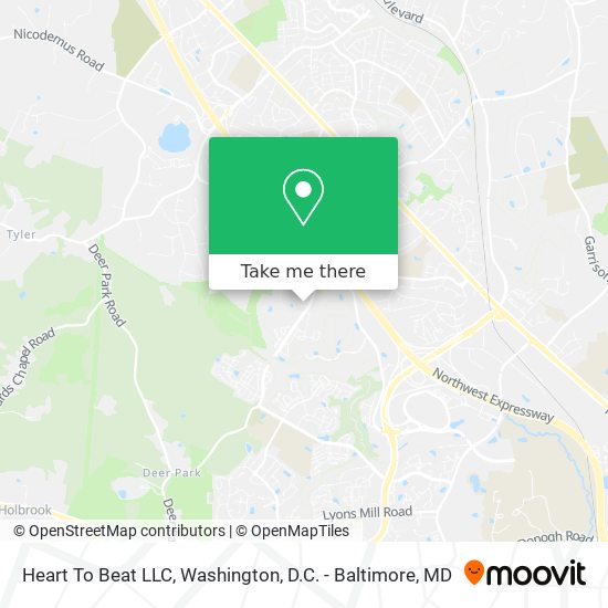 Heart To Beat LLC map