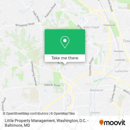 Mapa de Little Property Management