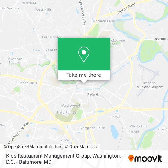 Kios Restaurant Management Group map