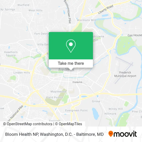 Bloom Health NP map
