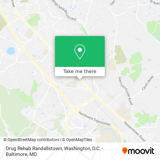 Mapa de Drug Rehab Randallstown