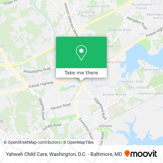 Mapa de Yahweh Child Care