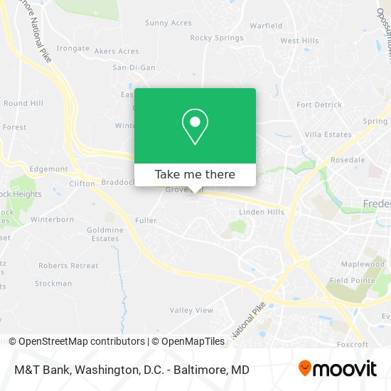 M&T Bank map