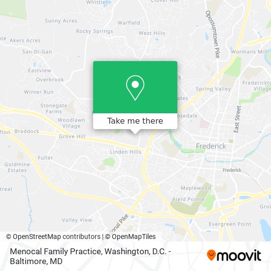 Mapa de Menocal Family Practice