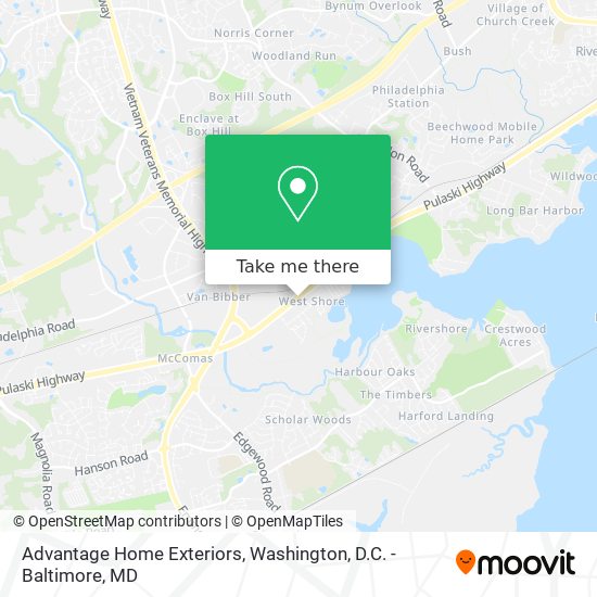 Mapa de Advantage Home Exteriors