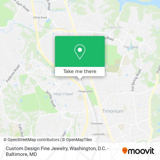 Custom Design Fine Jewelry map