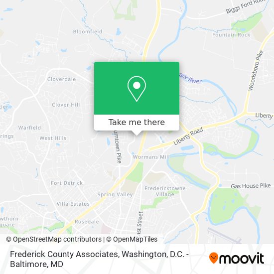 Frederick County Associates map