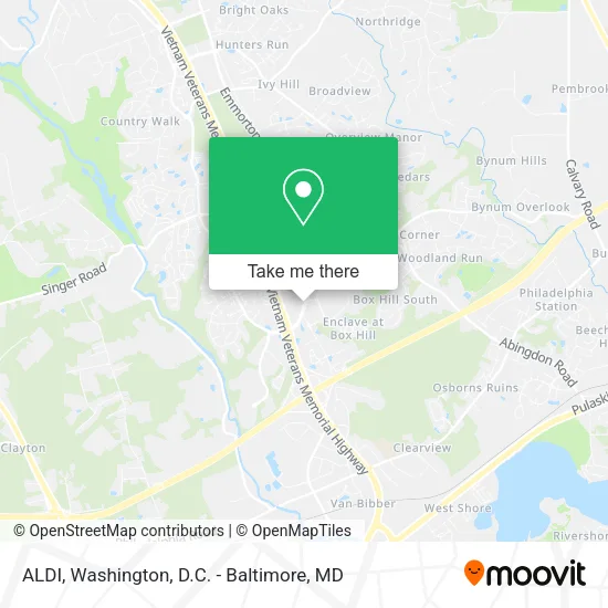 ALDI map