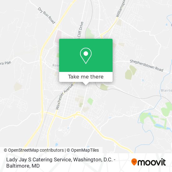 Lady Jay S Catering Service map