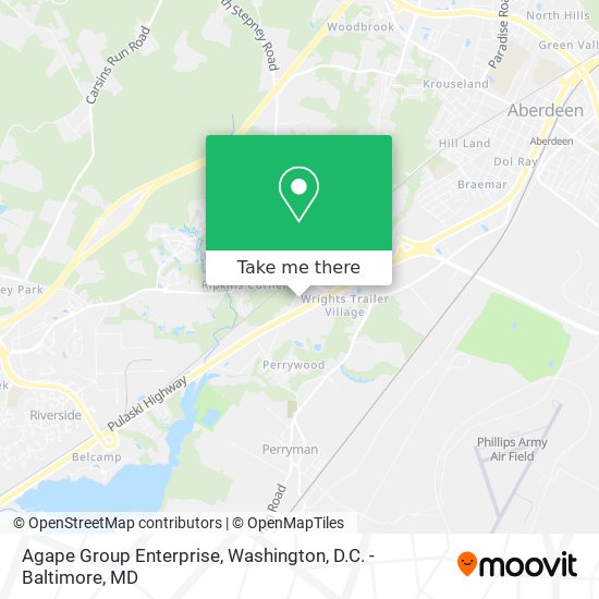 Agape Group Enterprise map