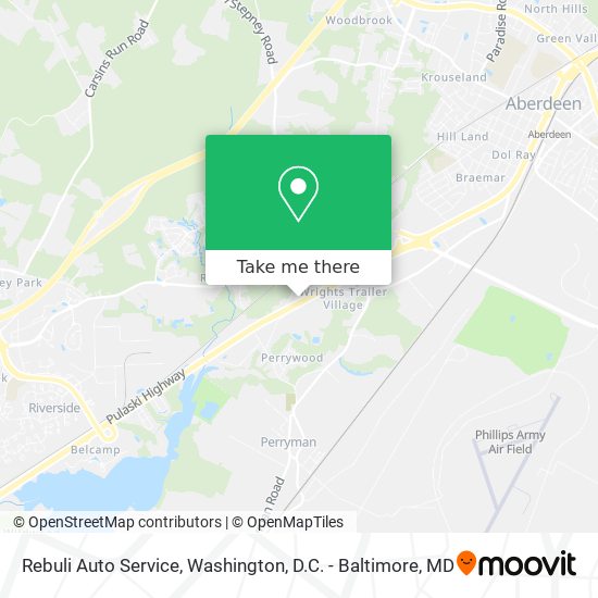 Rebuli Auto Service map