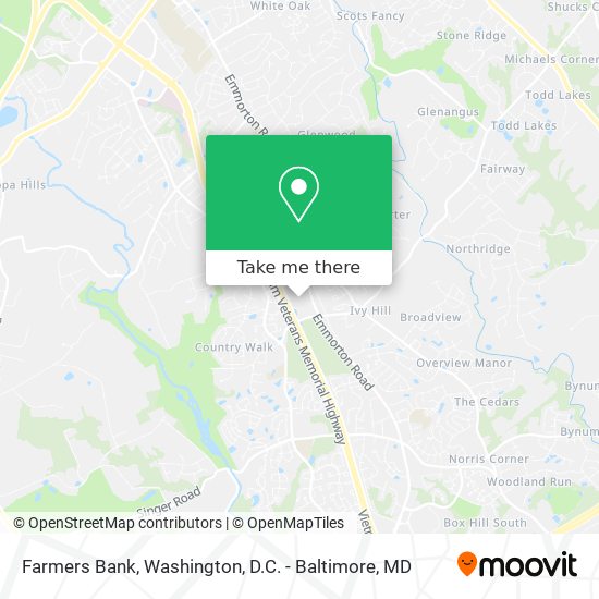 Farmers Bank map