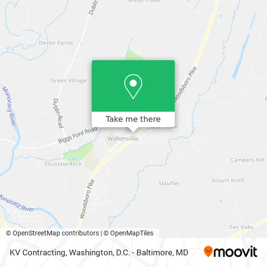 Mapa de KV Contracting