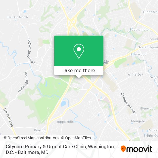 Citycare Primary & Urgent Care Clinic map