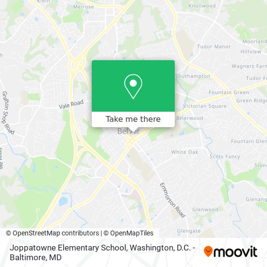 Joppatowne Elementary School map