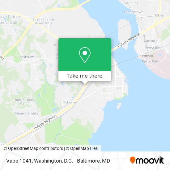 Vape 1041 map