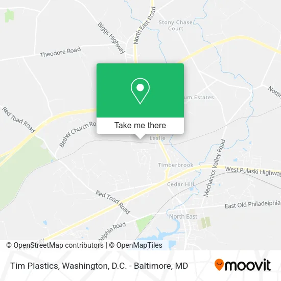 Tim Plastics map