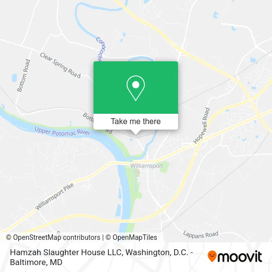 Hamzah Slaughter House LLC map