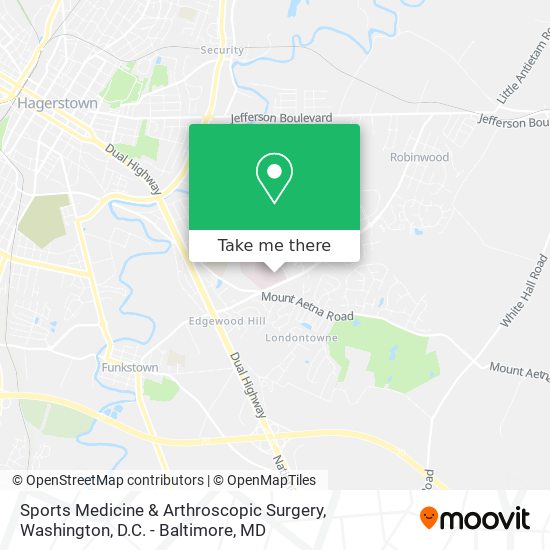 Sports Medicine & Arthroscopic Surgery map