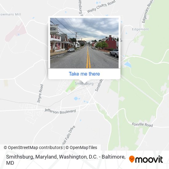 Mapa de Smithsburg, Maryland