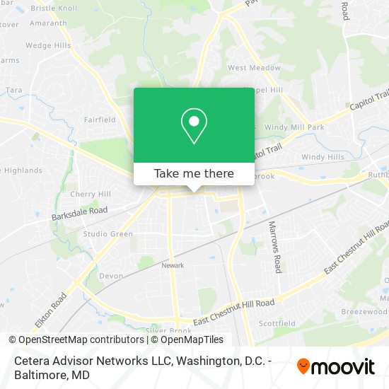 Cetera Advisor Networks LLC map