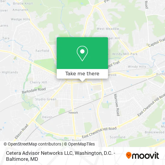 Cetera Advisor Networks LLC map