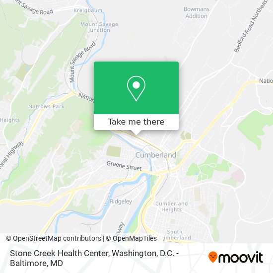Mapa de Stone Creek Health Center