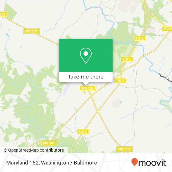 Mapa de Maryland 152