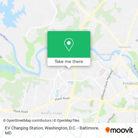 EV Charging Station map